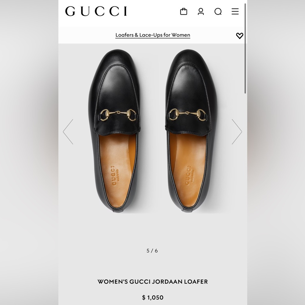 Gucci Jordaan Loafers